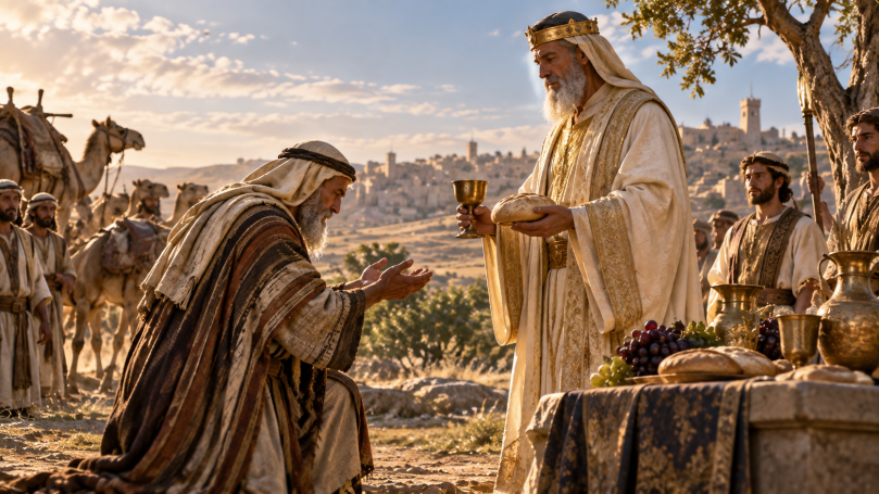9. EL MISTERIOSO ENCUENTRO ENTRE ABRAHAM Y MELQUISEDEC