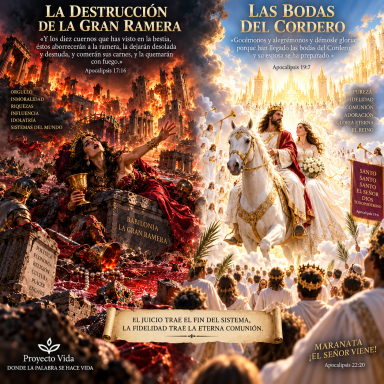 17. LA DESTRUCCION DE LA GRAN RAMERA Y LAS BODAS DEL CORDERO