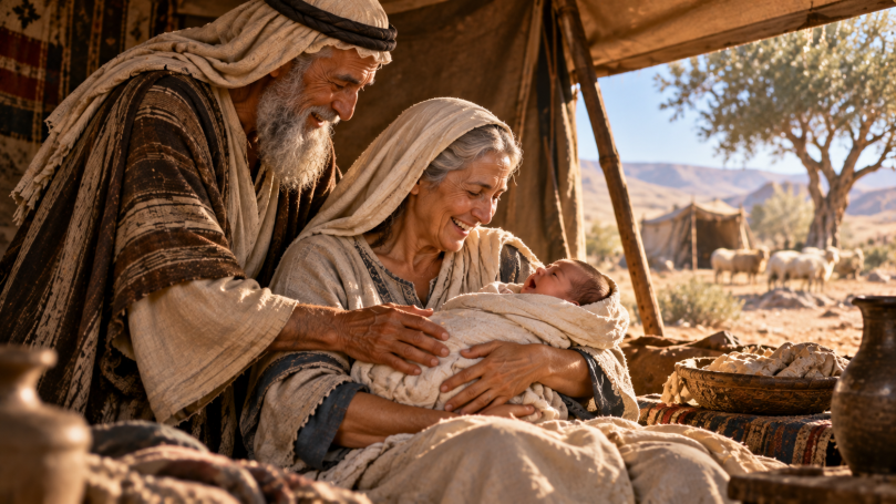 12. EL NACIMIENTO DE ISAAC