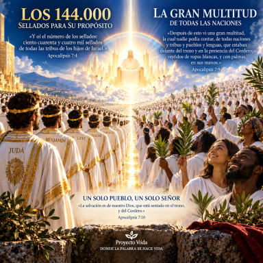 9. LOS 144.000 Y LA GRAN MULTITUD