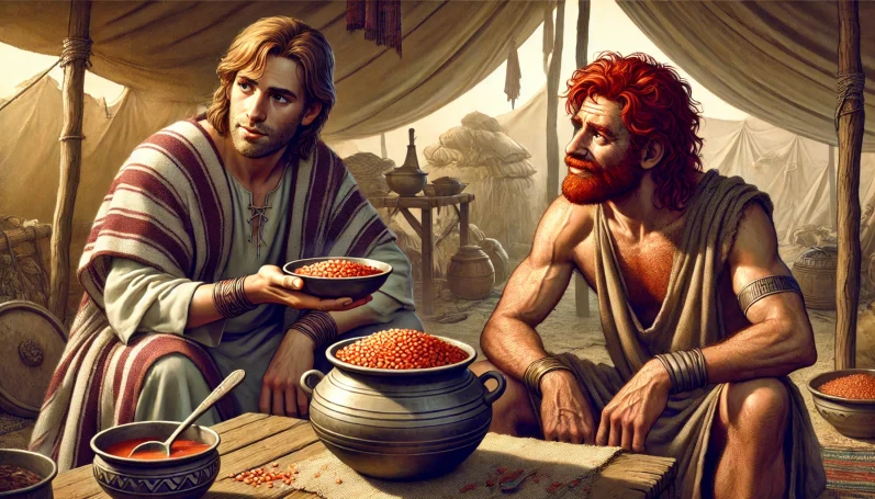 15. ESAU VENDE SU PRIMOGENITURA