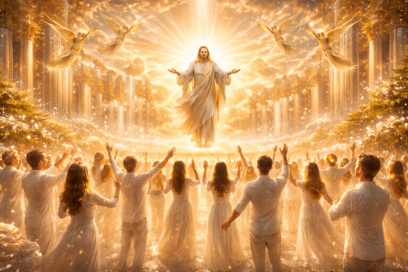 2. JESUS SE PRESENTA GLORIFICADO