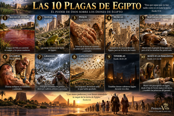 4. LAS PLAGAS DE EGIPTO