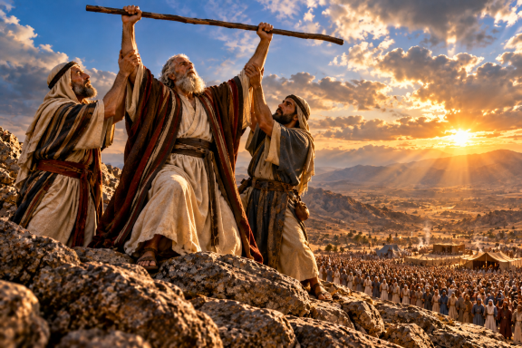 9. MOISES INTERCEDE POR ISRAEL